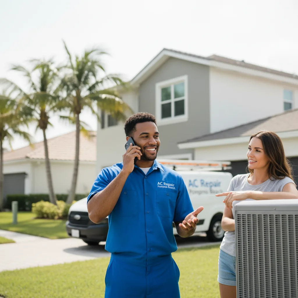 AC Repair Pompano Beach customer support in Conklin